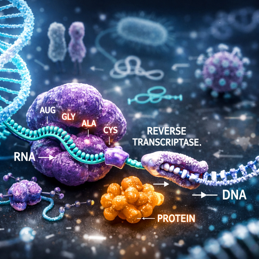 The Central Dogma of Biology Has an Exception Nobody Taught You