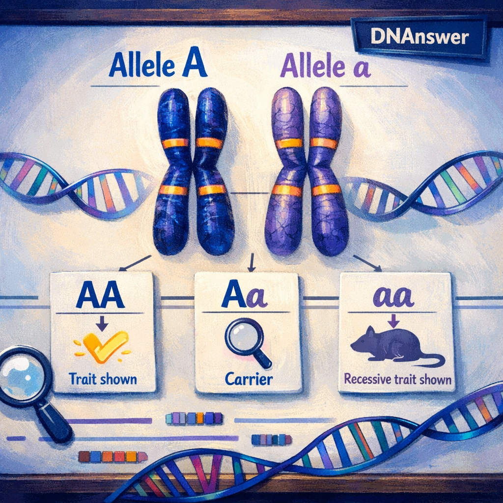 Define Recessive Biology: Alleles and Traits